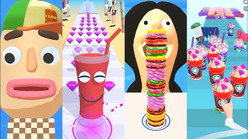 Sandwich Runner | Juice Run | Burger Run | Coffee Run - Gameplay Walkthrough Android, IOS