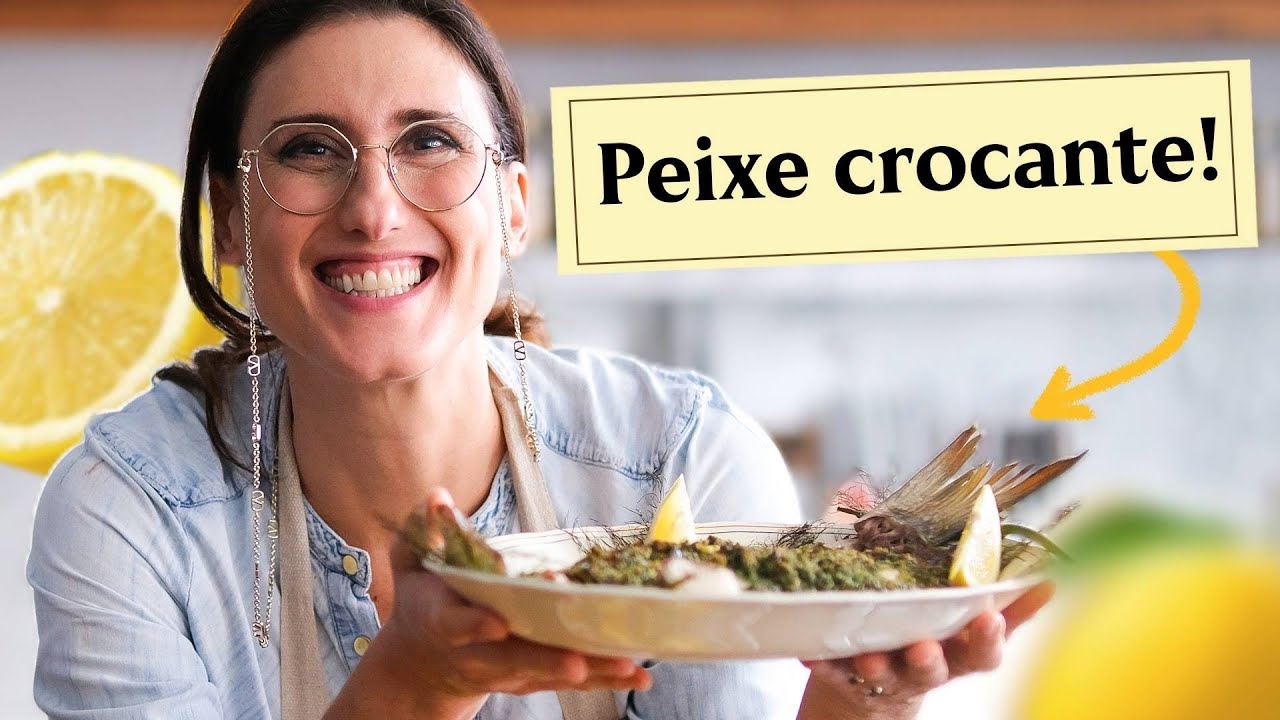 Tainha fresca no forno!