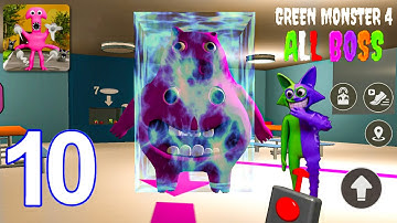 Green Monster 4 All Boss - Gameplay Walkthrough Part 10 - Full Game (Android, iOS)