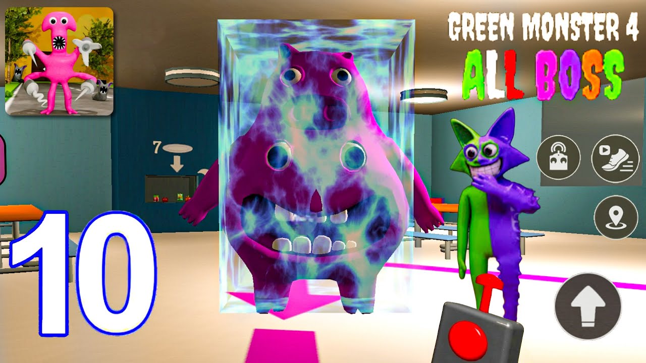 Green Monster 4 All Boss - Gameplay Walkthrough Part 10 - Full Game (Android, iOS)