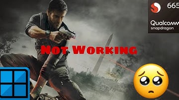 SPLINTER CELL CONVICTION NOT WORKING IN SD 665+4GB I WINLATOR 1.1 CN IN SD 665+4GB RAM