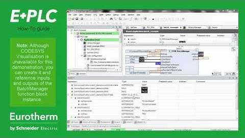 Include Batch Information in Recorded UHH Files - Eurotherm E+PLC CODESYS tutorial