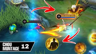 HAZA CHOU MONTAGE 12 - Outplay / Freestyle / immune / Damage / | Mobile Legends