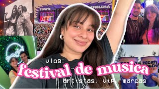 Vlog: Nos invitaron a un FESTIVAL DE MÚSICA! Conocí a mi primer crush!