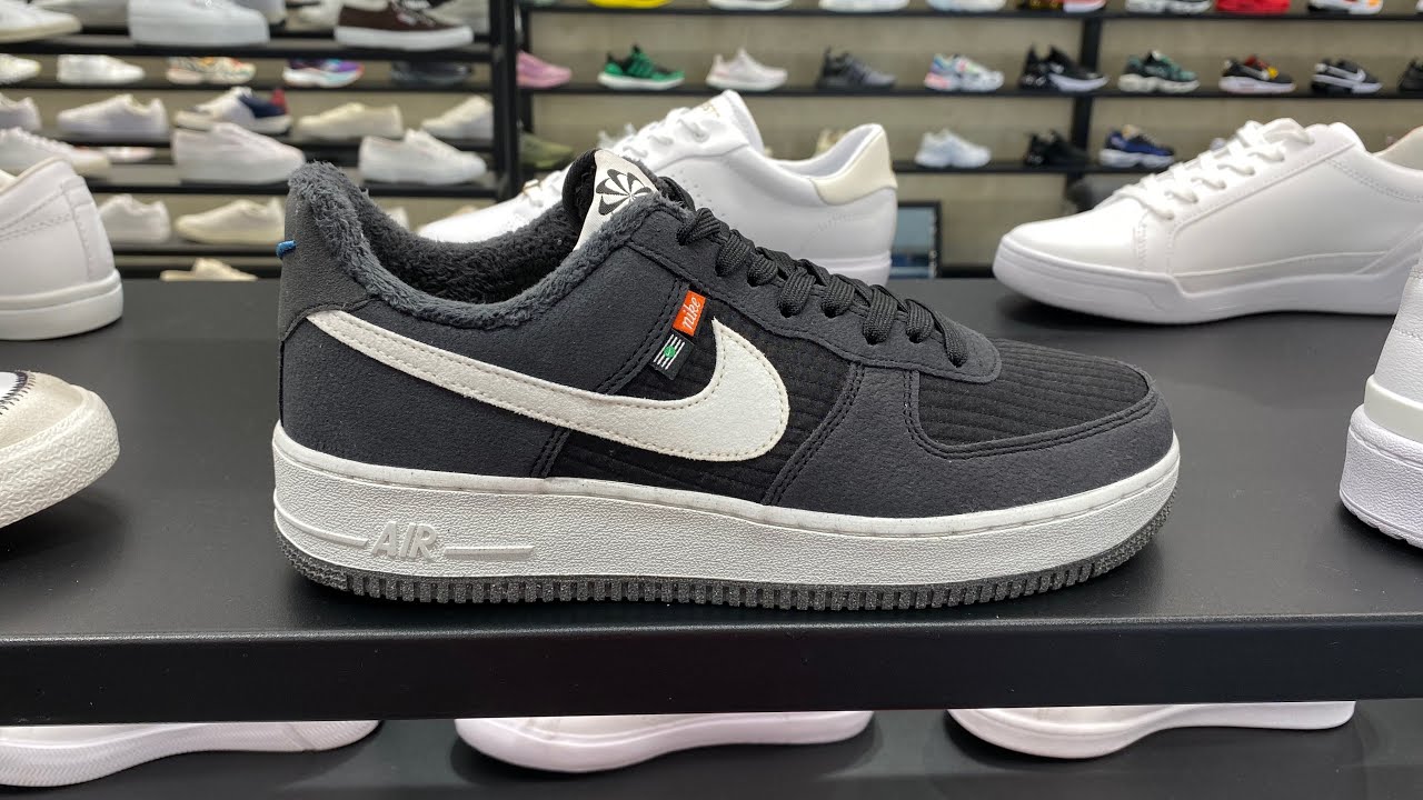Nike Air Force 1 07 LV8 Black Grey, Where To Buy
