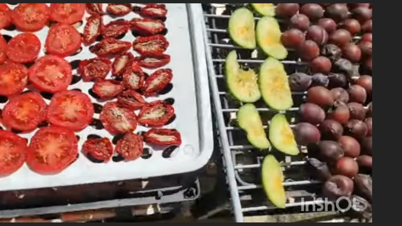 Como Deshidratar al Sol (frutas ,verduras ) cómo lo hacían los Abuelos.