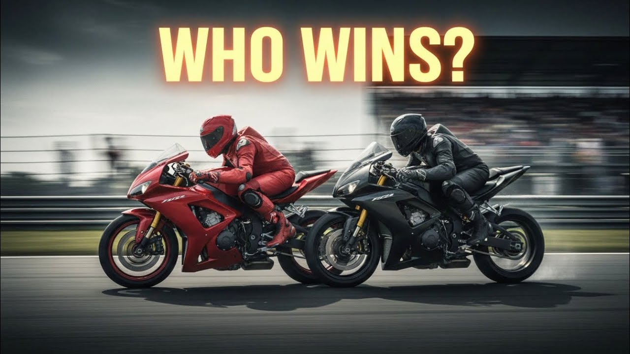 Superbike Race | Red vs Black 🏍️ WHO WINS? | Epic Bike Racing 🔥
