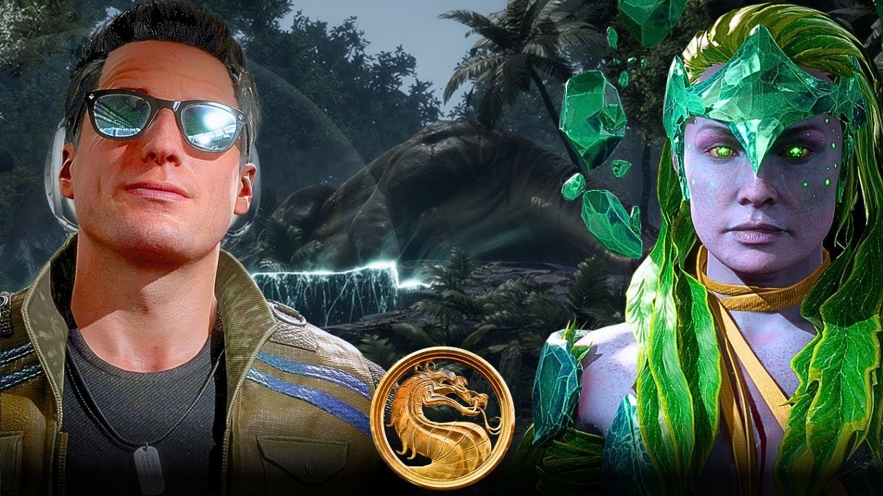 🎬🌍 Mortal Kombat 11 | Джонни Кейдж против Сетрион | Звёздная Сила против Старшего Бога 🌍🎬