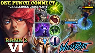 VI SEMI TANK KILLER! NONSTOP ONE PUNCH LOCKED EXECUTION - TOP 2 GLOBAL VI BY Hi Im ZedPro-WILD RIFT