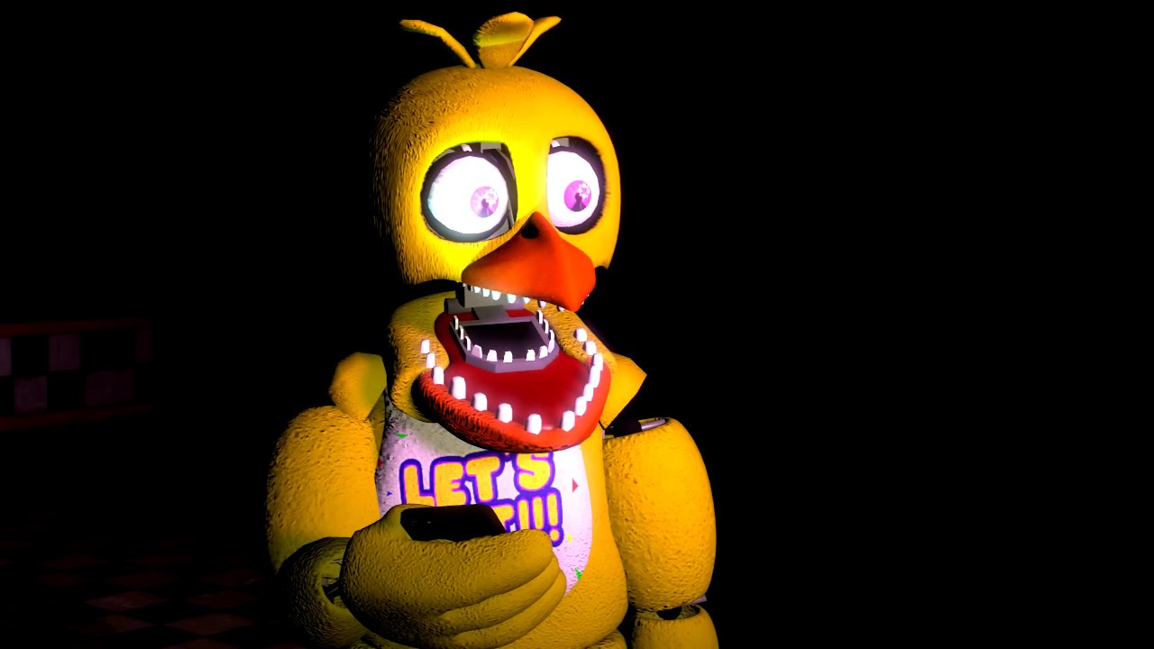 NateTheGuy on X: remake I did of withered chicas jumpscare   / X