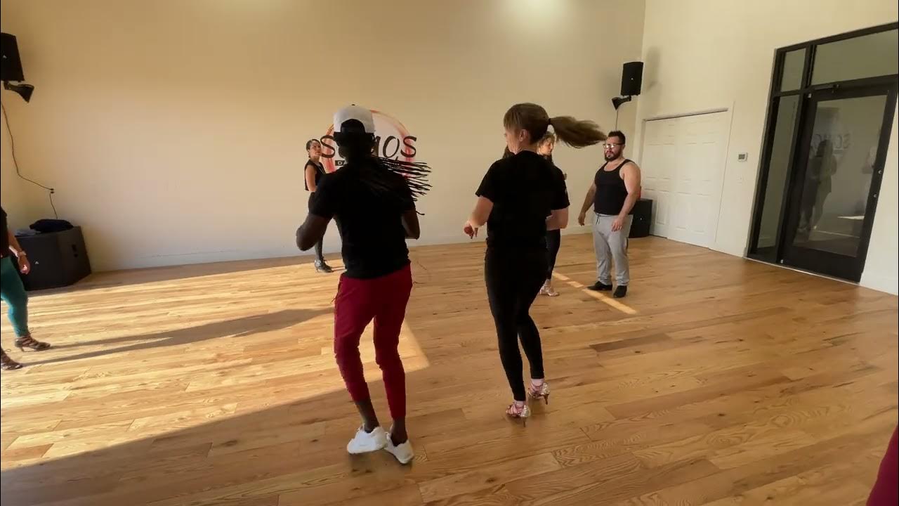 Barrel turn and prep turn for salsa Level 304. YouTube