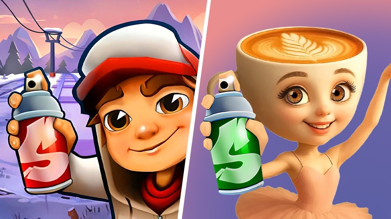 Subway Surfers VS Ballerina Cappuccina, Subway Surfers New Update Winter Xtreme, Subway Surf Youtube