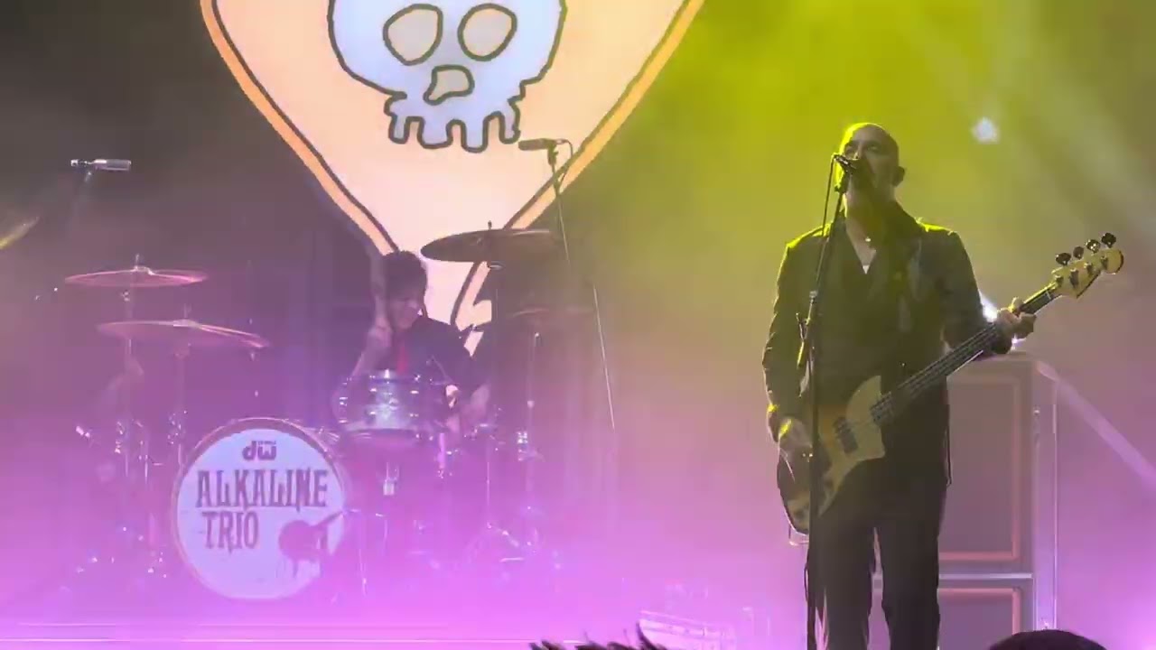 Alkaline Trio - Mercy Me LIVE @ BankNH Pavilion l Gilford NH l 9/9/2025