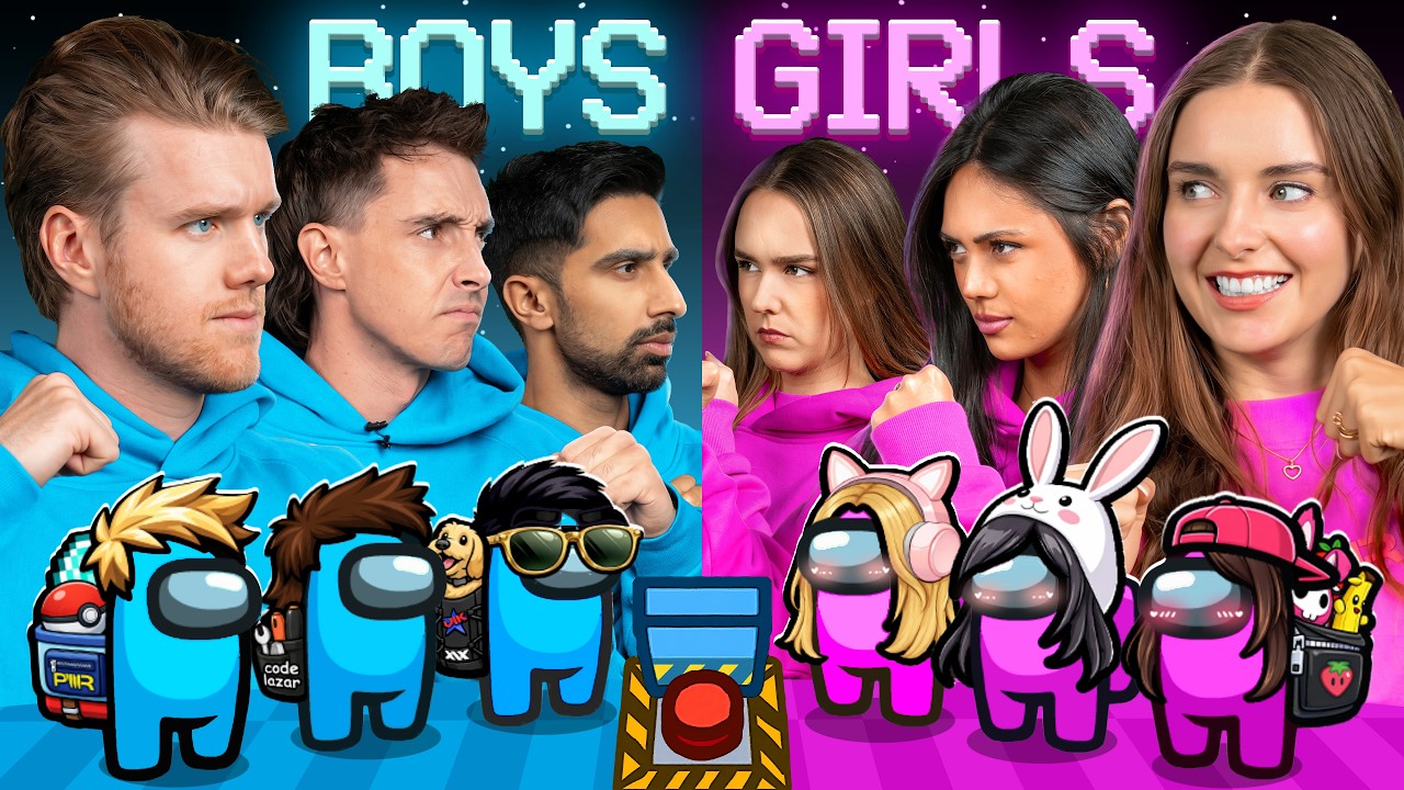 Among Us BOYS vs. GIRLS!