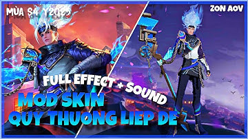 Hướng dẫn mod skin Nakroth Quỷ thương Liệp đế | S4 2025 | Zon AOV