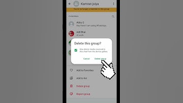How to delete Whatsapp group 2025| Whatsapp ke group ko delete Krne ka tariqa
