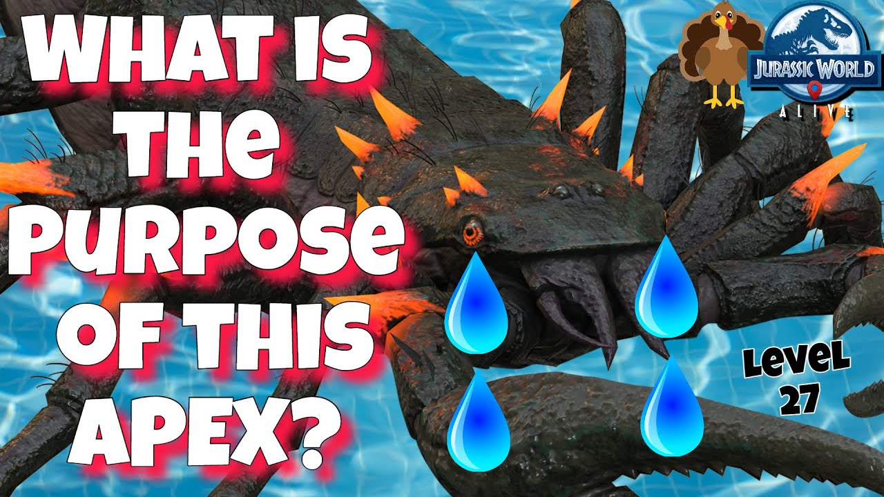 Alacranix Level 27 - What is the Purpose of this Apex??? (Jurassic World Alive 2.19)