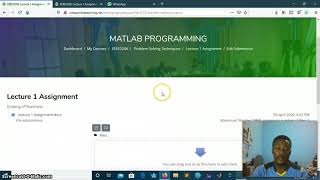 Uploading Assignments to UBa E learning platform