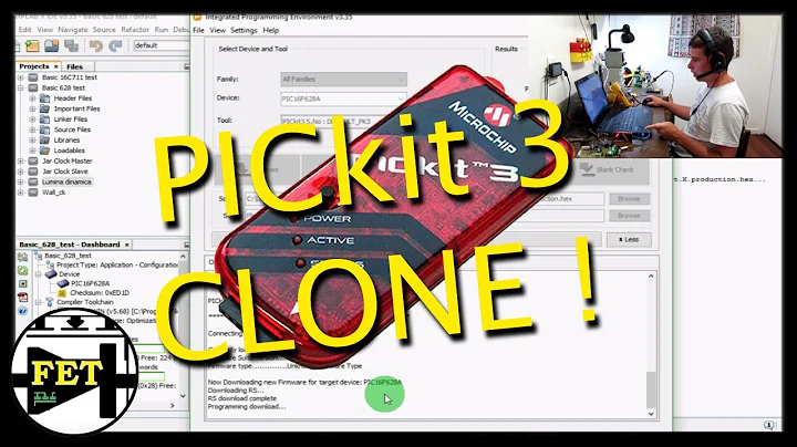 Connect to your PICkit3 clone
