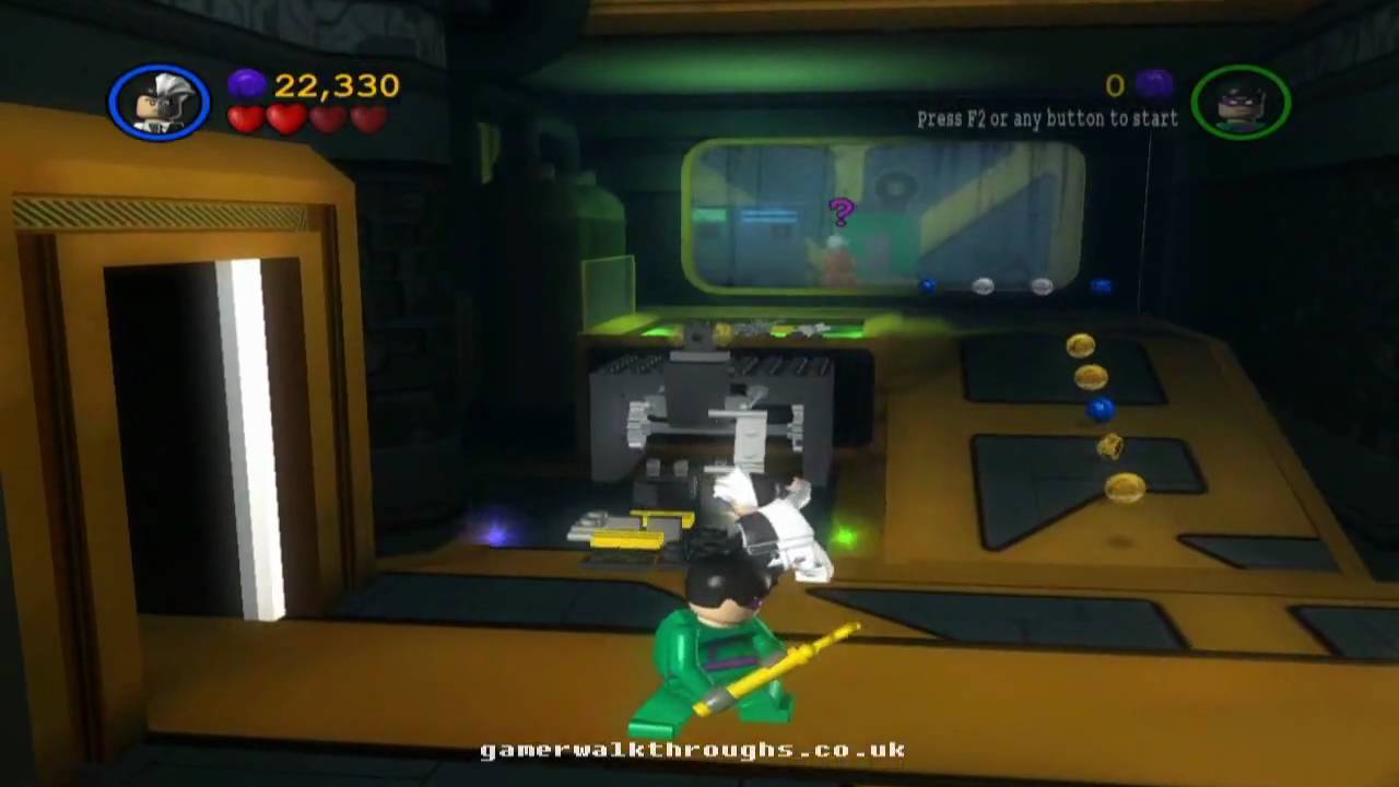 Lego batman walkthrough - An enterprising theft [1/2] - YouTube