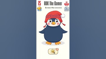 Erase the Excess! ✏️❌ This Trick Will Surprise You 😱 | DOP 5 Level 75 #dop5 #shorts #gameplay