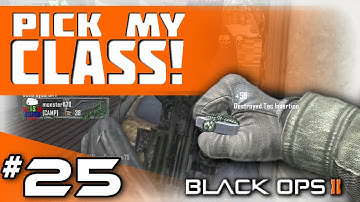 BO2 Knife Only Rampage! | Pick My Class! Ep. 25 (BO2 Live)