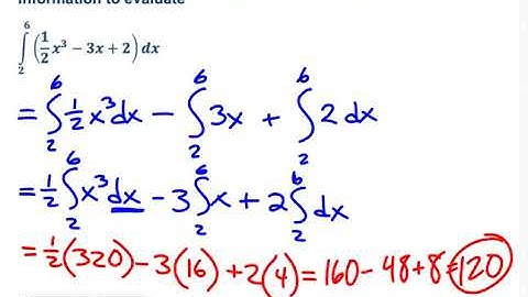 2019 ap calculus 5.2b properties of integrals