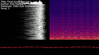 Rob Hubbard - Final Synth Sample I | Song 2 [#C64] [#SID]