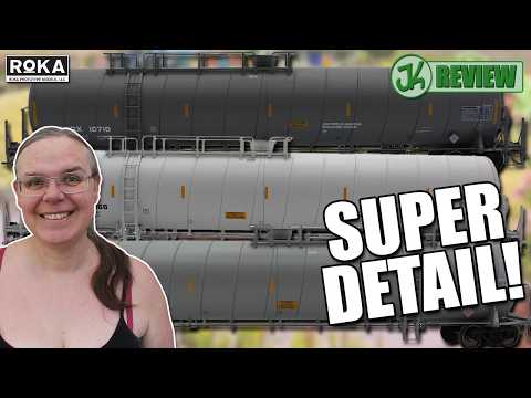 Stunning Detail! Roka ARI Spiral Tank Cars Unboxing and Review