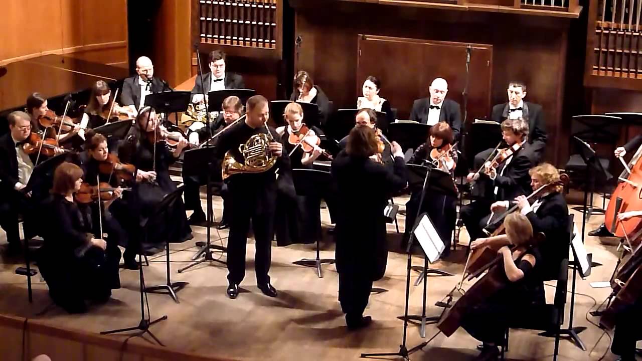 Mozart Concerto №2 for horn and orchestra Stanislav Davydov 26.01.2014