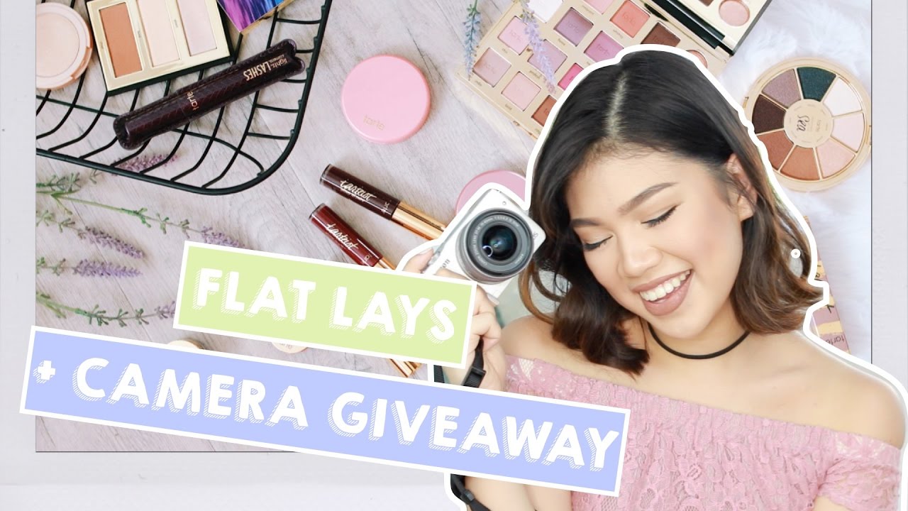 How I Take My Flatlays + 300K Camera Giveaway!! (Taglish) | Janina Vela