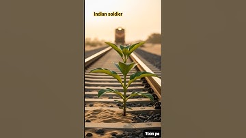 Indian Lady Soldier Waters Banana Tree and Saves It from Drying Up 😭 #ai #plants #save #water #tree