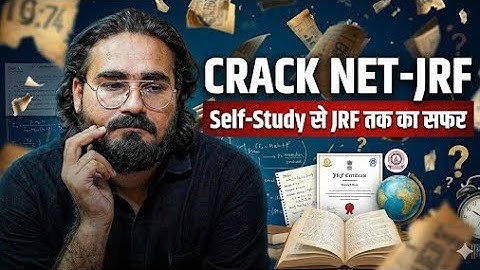 How to Crack NET JRF Exam  | Strategy by JNU PhD. Scholar