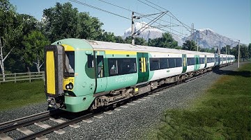 Train Sim World 5 Class 377 Electrostar AWS DRA DSD TWPS Tutorial Training Center PS5 Gameplay