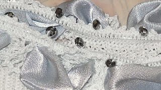 картинка: Как ввязать резинку в изделие - how to get involved gum