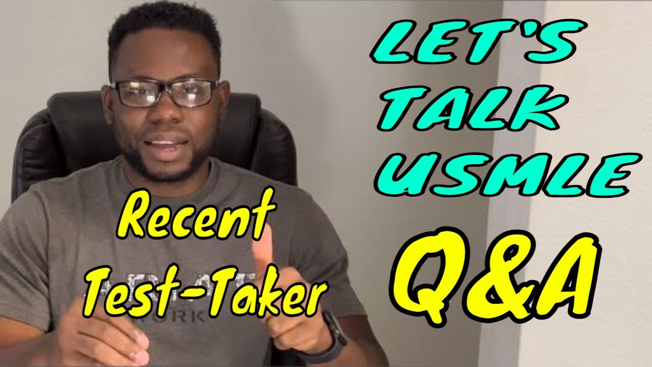 USMLE Recent Test Taker || Ask All Your Questions - YouTube