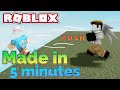 I made a Roblox game in 5 minutes...