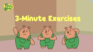 Move your body | Kids Workout | Exercise for kids | #Pantsbear