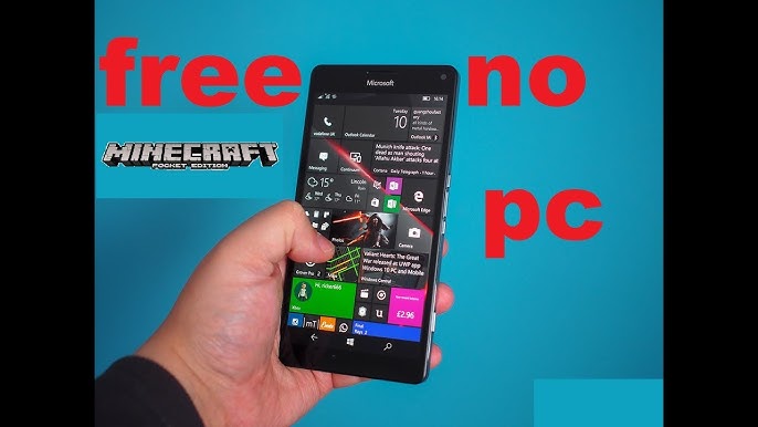 Minecraft Is Ending Updates on Windows Mobile Phones
