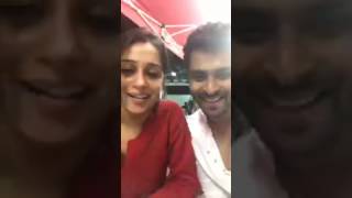 Shoaib Ibrahim and Dipika Kakar live on Instagram (7 may 2017)