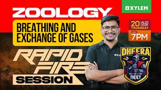 NEET 2027 Zoology: Breathing & Exchange Of Gases - Rapid-fire Questions Discussion | Xylem NEET
