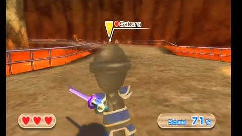 Wii Sports Resort Swordplay Showdown Stage 20 LOUIS JR.