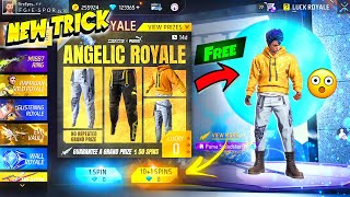 ANGELIC ROYALE EVENT FREE FIRE 💎 GET FREE ANGELIC PANT || FREE FIRE NEW EVENT !! FIREEYES GAMING