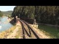 Mountain Railroad - Train Driver's View - Telgart, Central Europe, SK