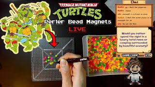 TMNT Perler Bead Magnets LIVE