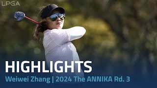 Weiwei Zhang Highlights 2024 The Annika Driven By Gainbridge At Pelican Round 3