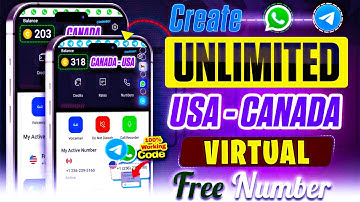 Get FREE USA Virtual Number For WhatsApp, Telegram & Gmail OTP/SMS Verification | USA-CA Temp Number