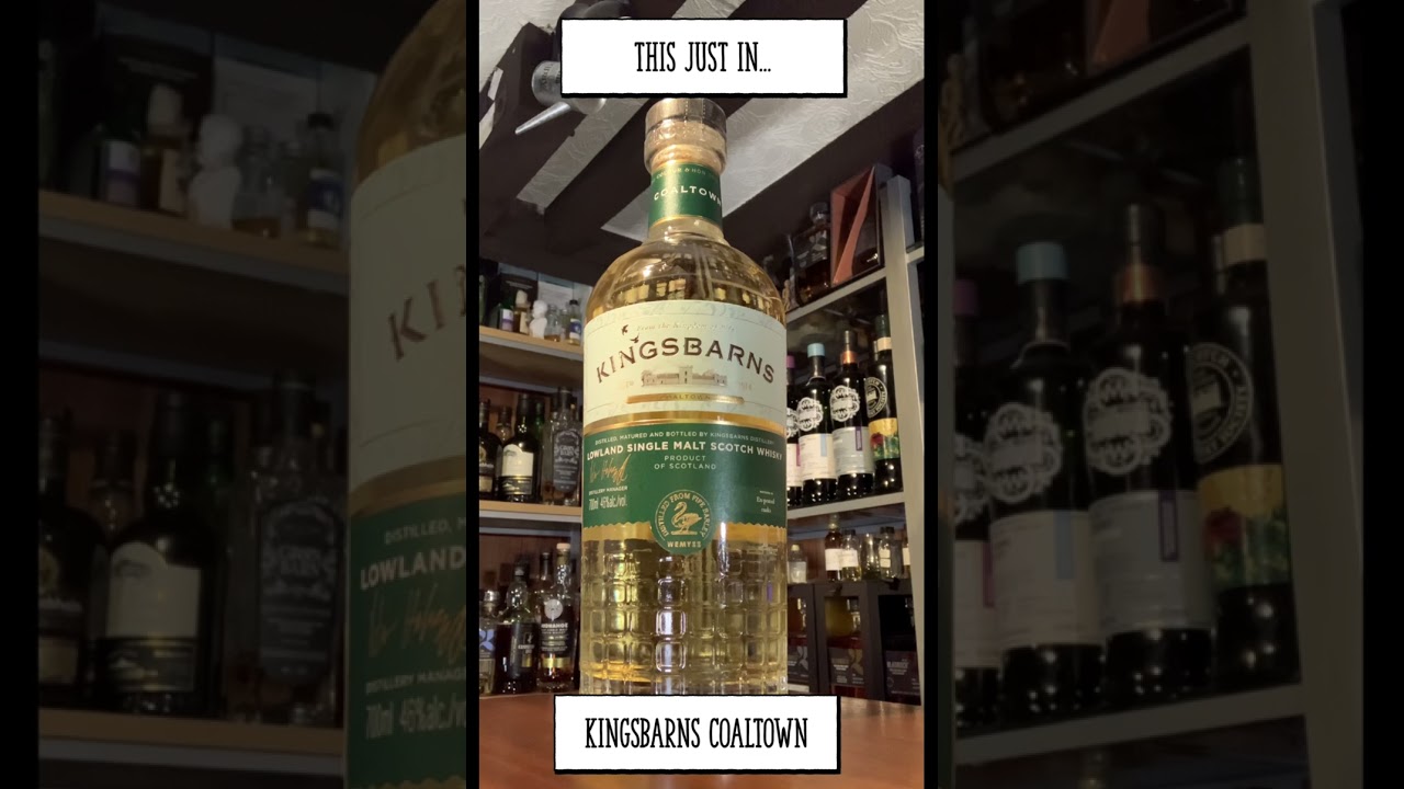 This Just In!  NEW Release! Kingsbarns Distillery, Coaltown, 46% 🏴󠁧󠁢󠁳󠁣󠁴󠁿🥃