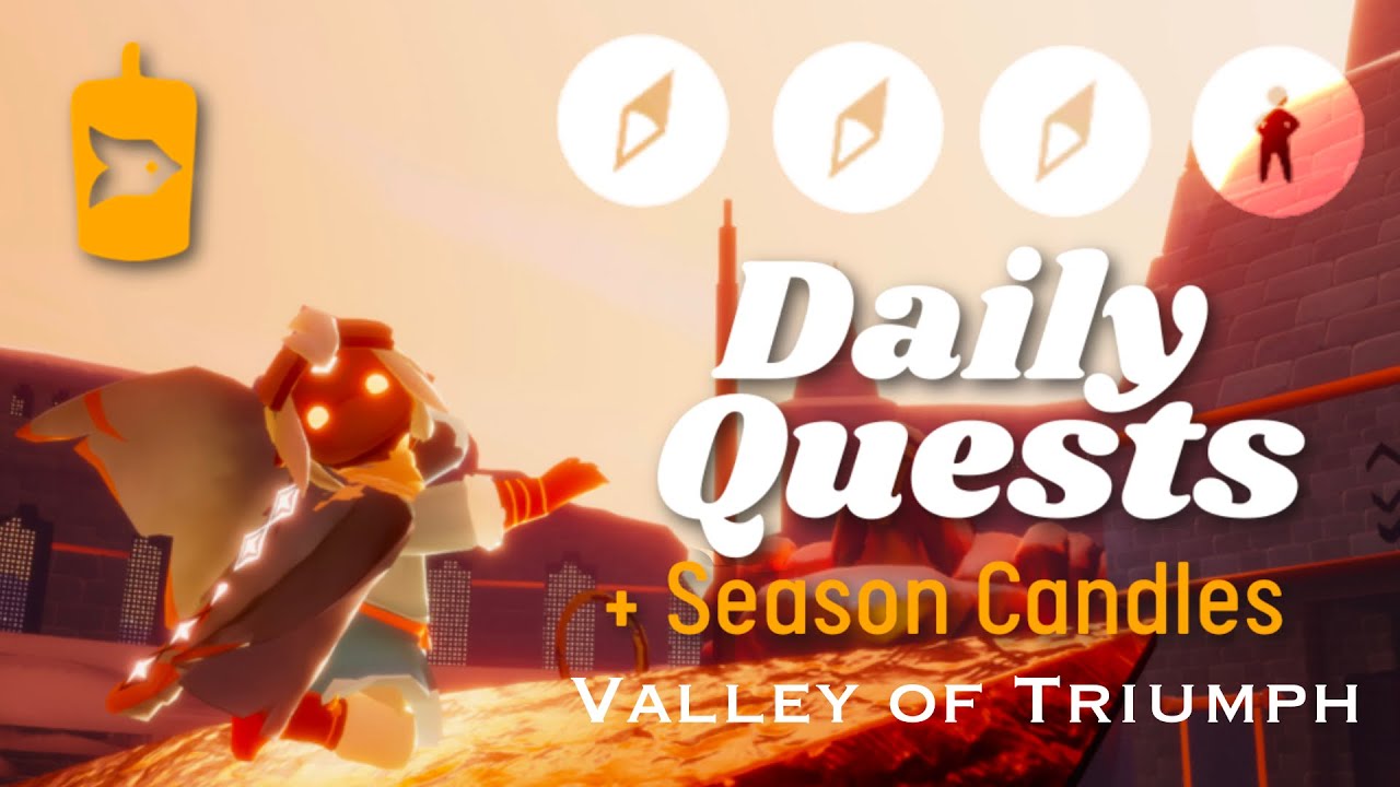DOUBLE Seasonal Candles + Quests Valley of the Triumph Sky Children