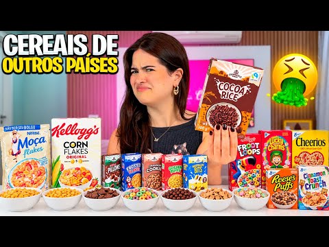 TRYING AND RATING CEREALS FROM OTHER COUNTRIES!